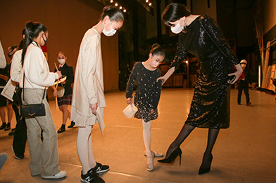 真剣なまなざし