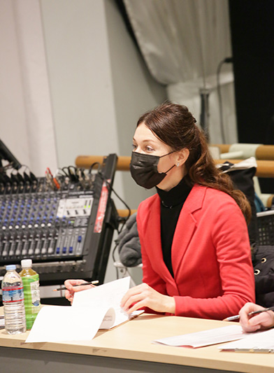 真剣なまなざし